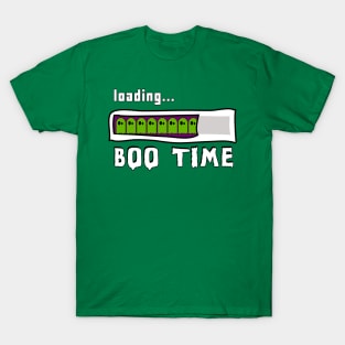 Boo Time Loading Bar - Ghostly Anticipation No 3 T-Shirt